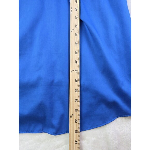 Kenneth Cole Reaction No Iron Royal Blue Large 18-18.5 36/37 - Picture 6 of 6